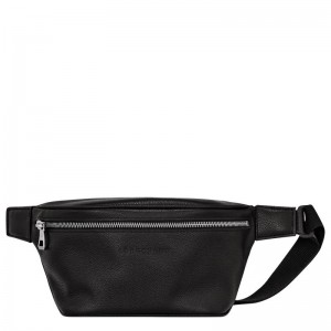 Men's Longchamp Le Foulonné M Belt Bags Black | CWIKF-8619