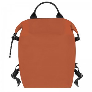 Men's Longchamp Le Pliage Energy L Backpacks Sienna Red | YZVRS-6154