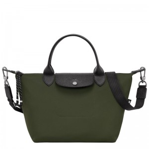 Men's Longchamp Le Pliage Energy S Handbags Khaki | LTHWV-6192