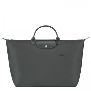 Men's Longchamp Le Pliage Green S Travel Bags Graphite Grey | WLRYJ-3647