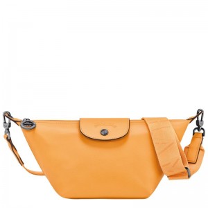 Men's Longchamp Le Pliage Xtra XS Crossbody Bags Apricot Orange | EBWAY-7214