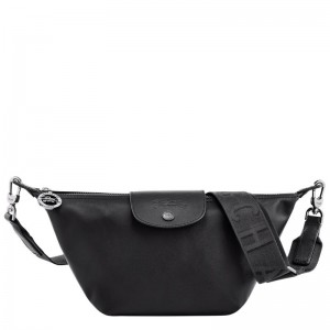 Men's Longchamp Le Pliage Xtra XS Crossbody Bags Black | LOCRD-7603