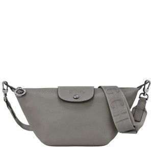 Men's Longchamp Le Pliage Xtra XS Crossbody Bags Turtledove Grey | JXQTG-4786