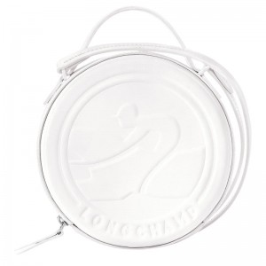 Women's Longchamp Box-Trot XS Crossbody Bags White | JEFVQ-8601