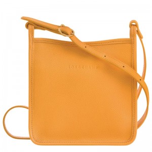 Women's Longchamp Le Foulonné S Crossbody Bags Apricot Orange | BROJA-1762
