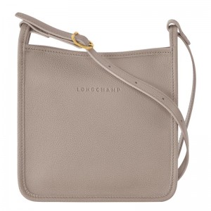 Women's Longchamp Le Foulonné S Crossbody Bags Turtledove Grey | VZIXS-5897