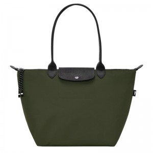 Women's Longchamp Le Pliage Energy L Tote Bag Khaki | TGELJ-5098