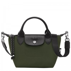 Women's Longchamp Le Pliage Energy XS Handbags Khaki | AIMWO-8036