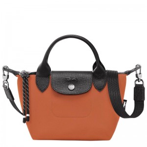 Women's Longchamp Le Pliage Energy XS Handbags Sienna Red | LSJMA-1462