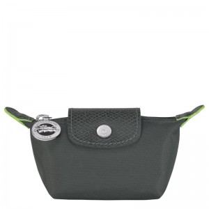 Women's Longchamp Le Pliage Green Coin Purses Graphite Grey | SUMFR-7508