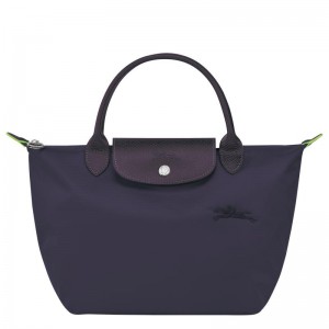 Women's Longchamp Le Pliage Green S Handbags Bilberry Purple | FPSKH-2075