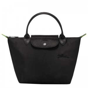 Women's Longchamp Le Pliage Green S Handbags Black | PLMQX-6081