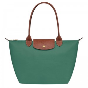 Women's Longchamp Le Pliage Original M Tote Bag Sage Green | IFYDL-8769