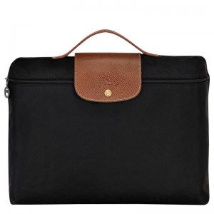 Women's Longchamp Le Pliage Original S Briefcase Black | YAMEH-8905