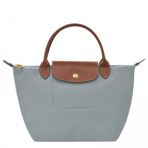 Women's Longchamp Le Pliage Original S Handbags Steel Grey | AXHFE-6940