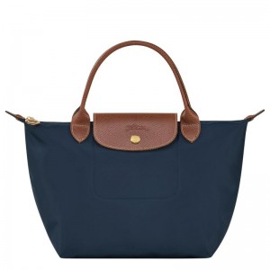 Women's Longchamp Le Pliage Original S Handbags Navy | HMBKE-0382