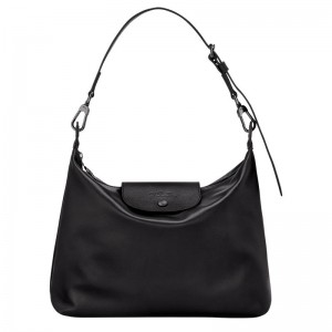 Women's Longchamp Le Pliage Xtra M Hobo Bags Black | ICVEX-1629