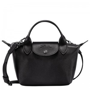 Women's Longchamp Le Pliage Xtra XS Handbags Black | LIKHC-6874
