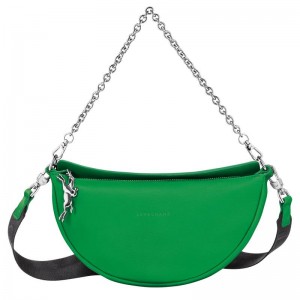 Women's Longchamp Smile S Crossbody Bags Lawn Green | NWREC-8632