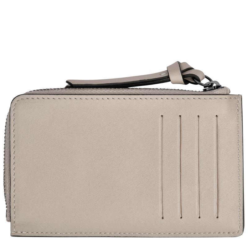 Men's Longchamp 3D Cardholders Clay Grey | PSVTX-1369