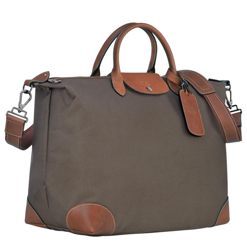 Men's Longchamp Boxford S Travel Bags Brown | MCWJH-5683