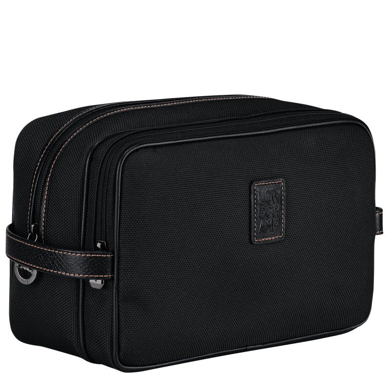 Men's Longchamp Boxford Toiletry Bags Black | SYCFG-4062