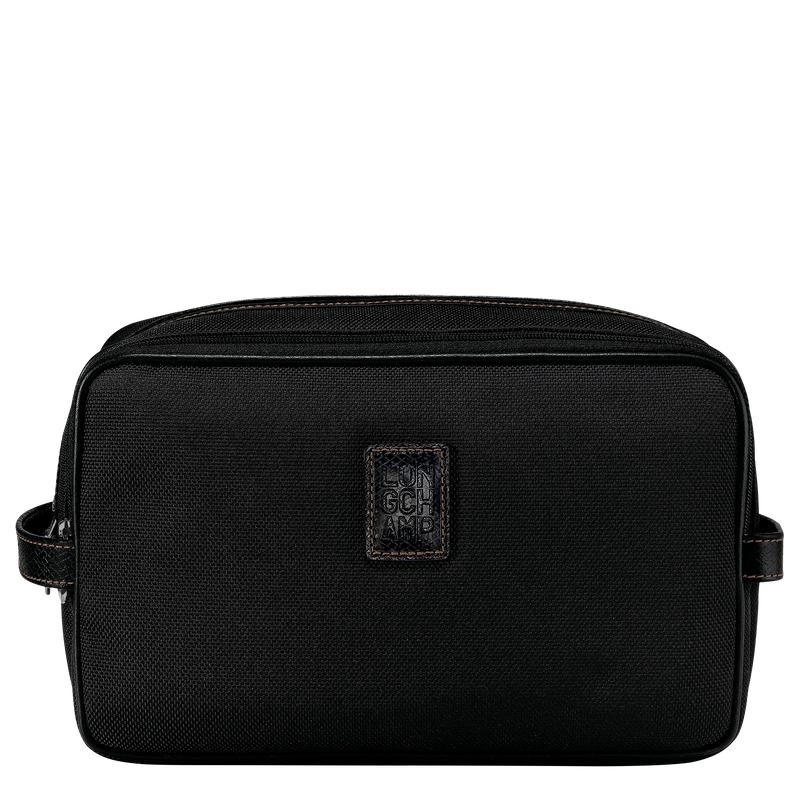 Men\'s Longchamp Boxford Toiletry Bags Black | SYCFG-4062