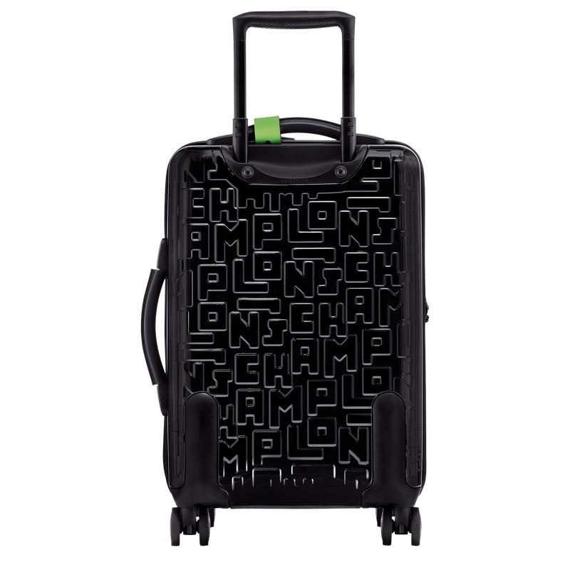 Men's Longchamp LGP Travel M Suitcase Suitcase Black | HIBWU-4958