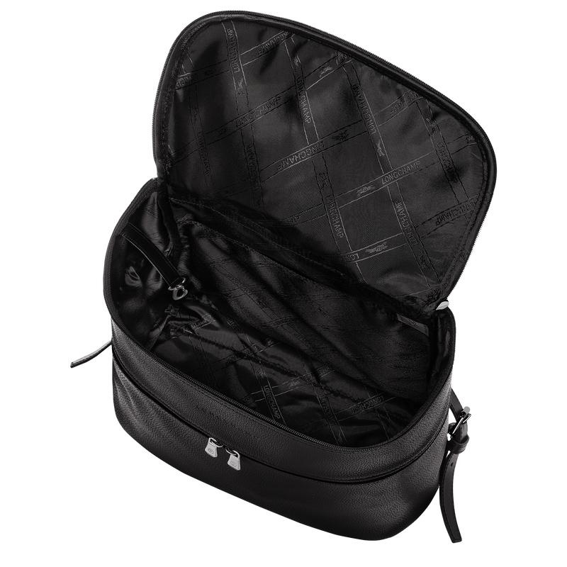 Men's Longchamp Le Foulonné Backpacks Black | HABUK-0947