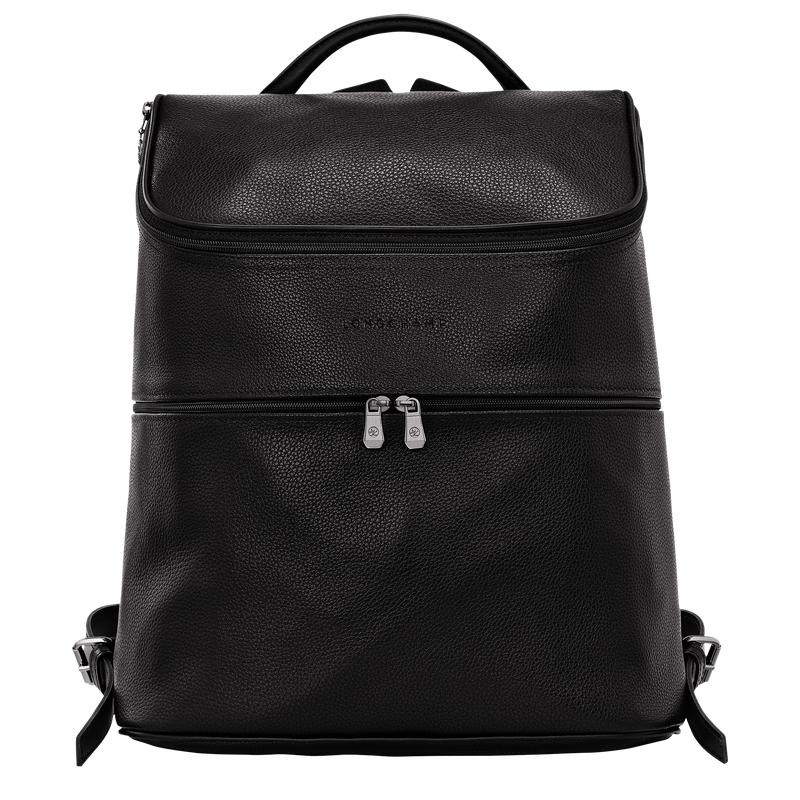 Men\'s Longchamp Le Foulonné Backpacks Black | HABUK-0947