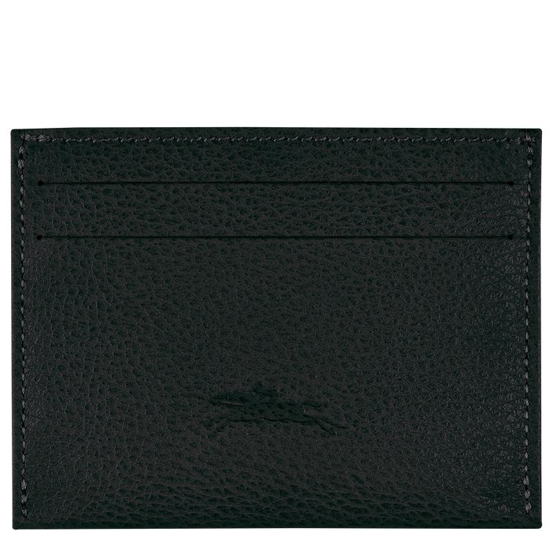 Men's Longchamp Le Foulonné Cardholders Black | MONQA-9483