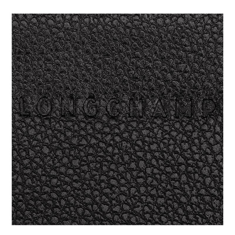 Men's Longchamp Le Foulonné Cardholders Black | LFQDR-6127