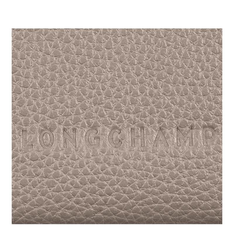 Men's Longchamp Le Foulonné Cardholders Turtledove Grey | PSMGI-3184