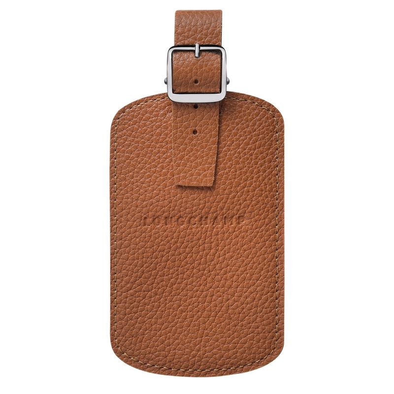 Men\'s Longchamp Le Foulonné Luggage Tags Caramel Brown | RSGBO-8792