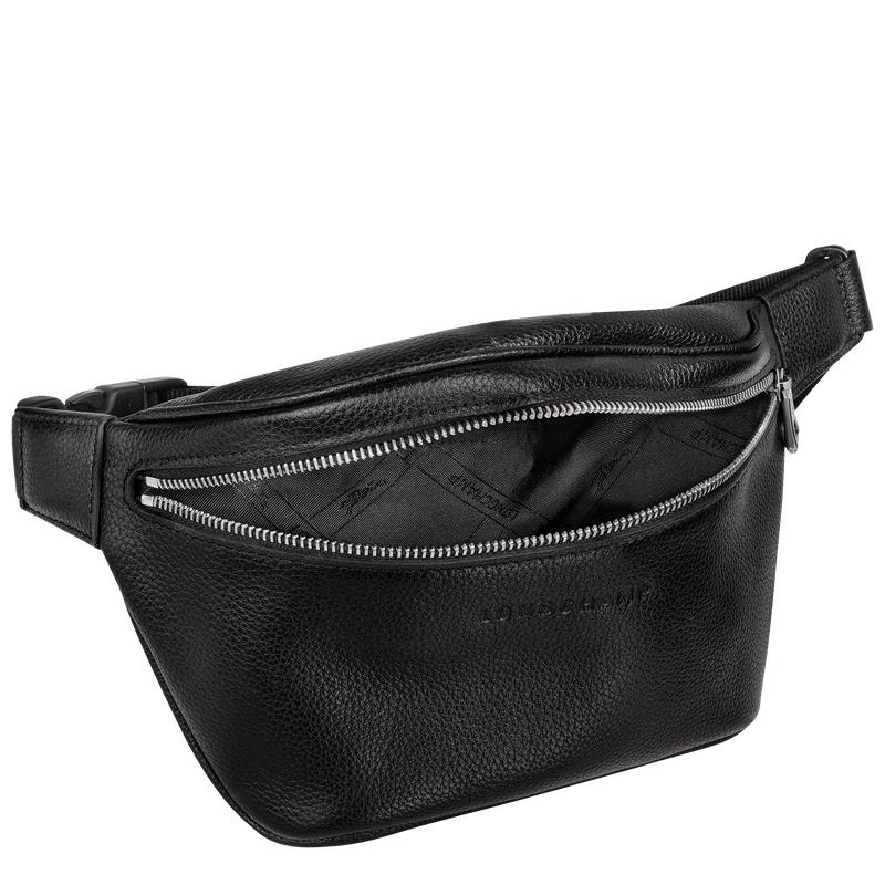 Men's Longchamp Le Foulonné M Belt Bags Black | CWIKF-8619