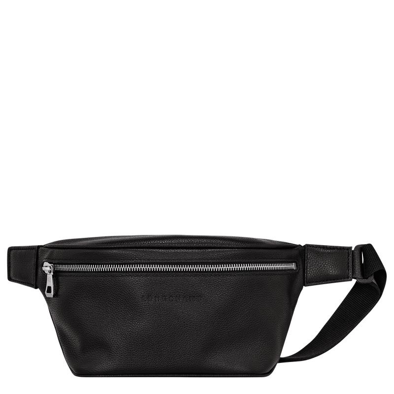 Men\'s Longchamp Le Foulonné M Belt Bags Black | CWIKF-8619