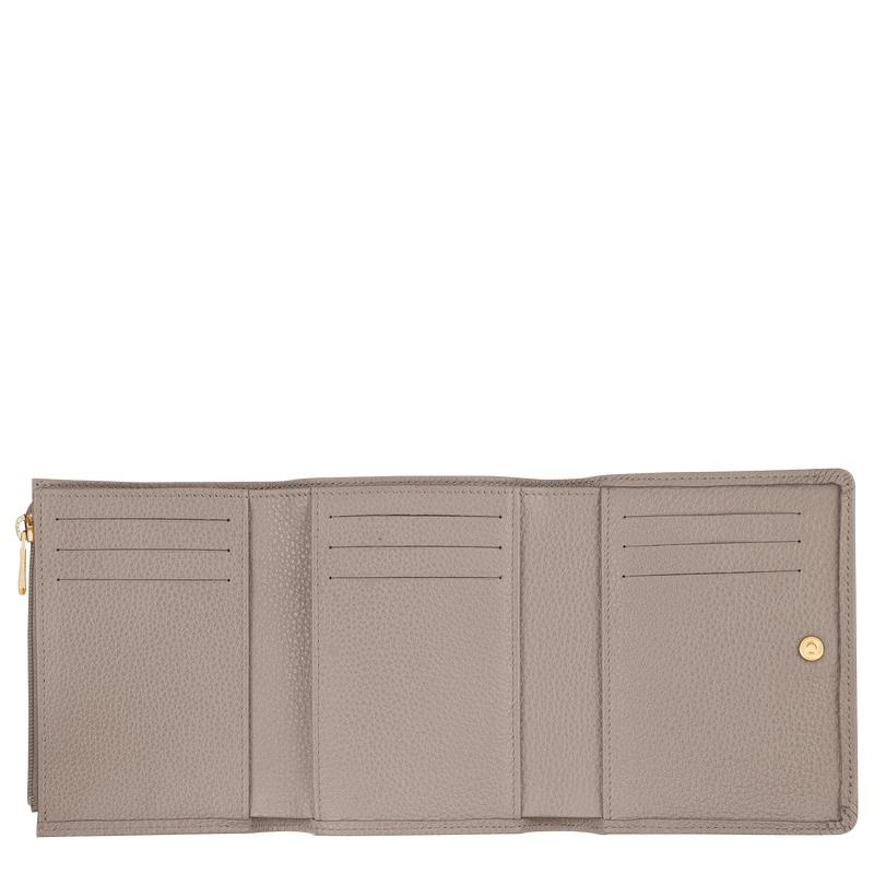 Men's Longchamp Le Foulonné Wallets Turtledove Grey | SZFNA-6973