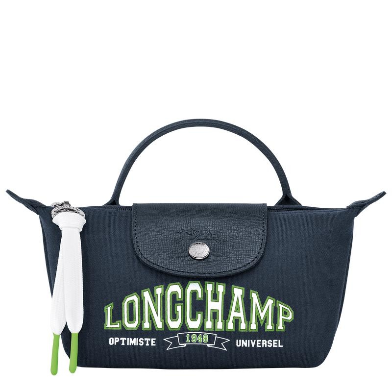 Men\'s Longchamp Le Pliage Collection Pouches Navy | UECGY-6917