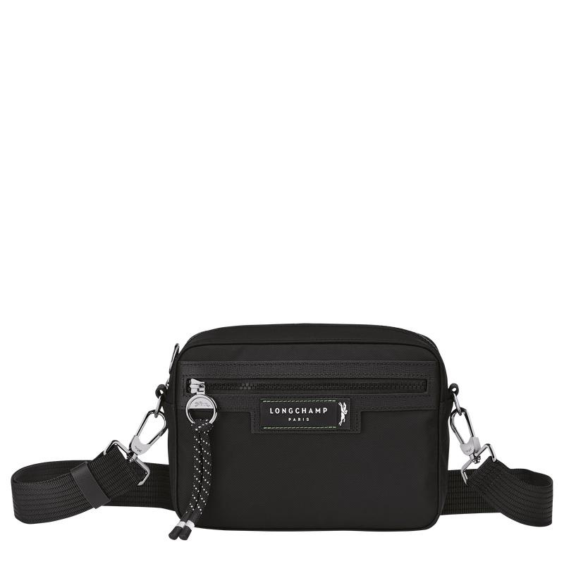 Men\'s Longchamp Le Pliage Energy S Camera Bag Black | LKFEG-7205