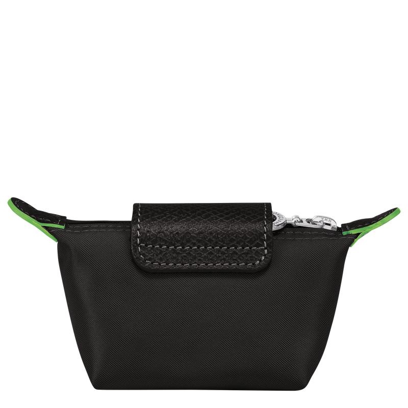 Men's Longchamp Le Pliage Green Coin Purses Black | USQEY-0469