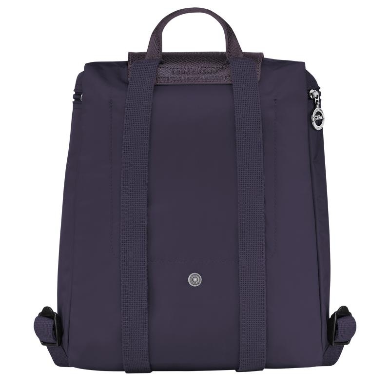 Men's Longchamp Le Pliage Green M Backpacks Bilberry Purple | IQVUM-4315