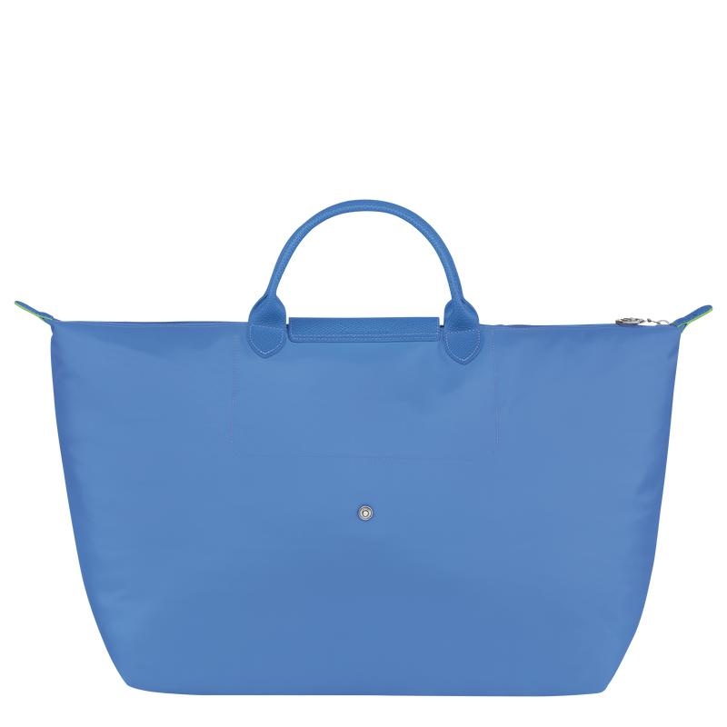 Men's Longchamp Le Pliage Green S Travel Bags Cornflower Blue | NRQTF-3169