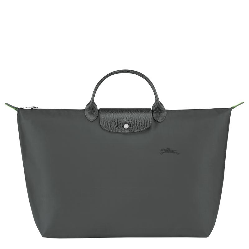 Men\'s Longchamp Le Pliage Green S Travel Bags Graphite Grey | WLRYJ-3647