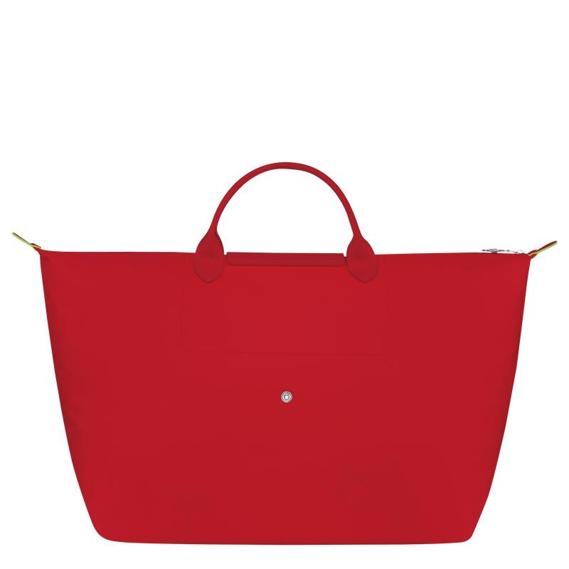 Men's Longchamp Le Pliage Green S Travel Bags Tomato Red | FGIBT-4296