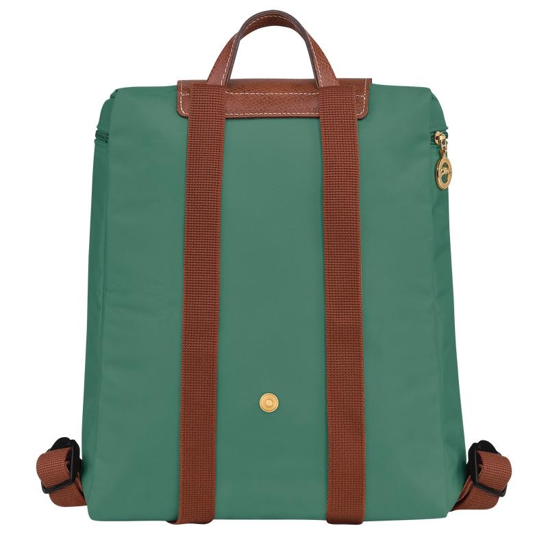 Men's Longchamp Le Pliage Original M Backpacks Sage Green | FBZSN-4053