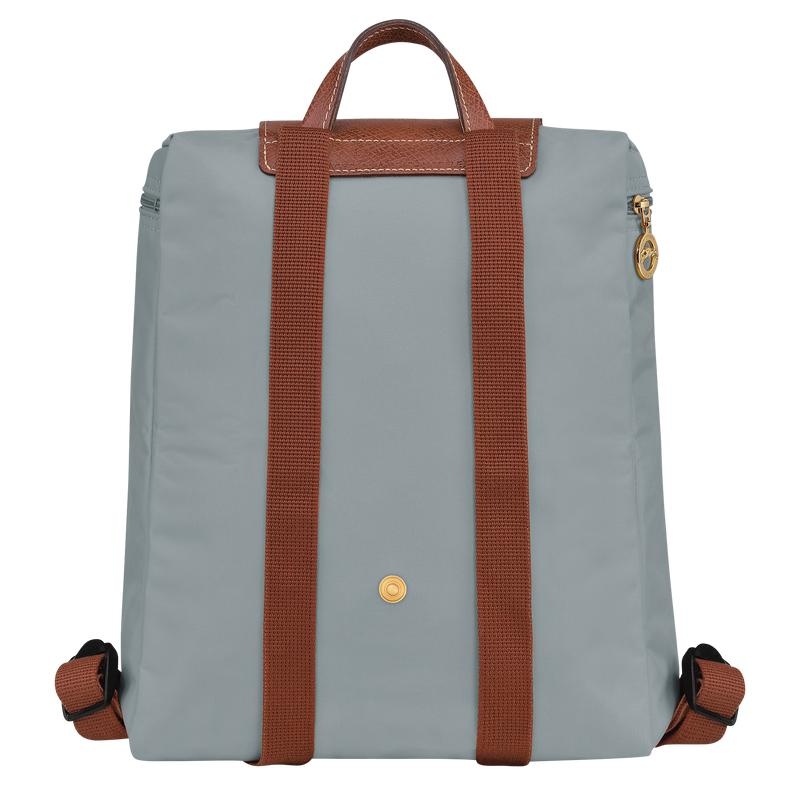 Men's Longchamp Le Pliage Original M Backpacks Steel Grey | SNOAB-5382
