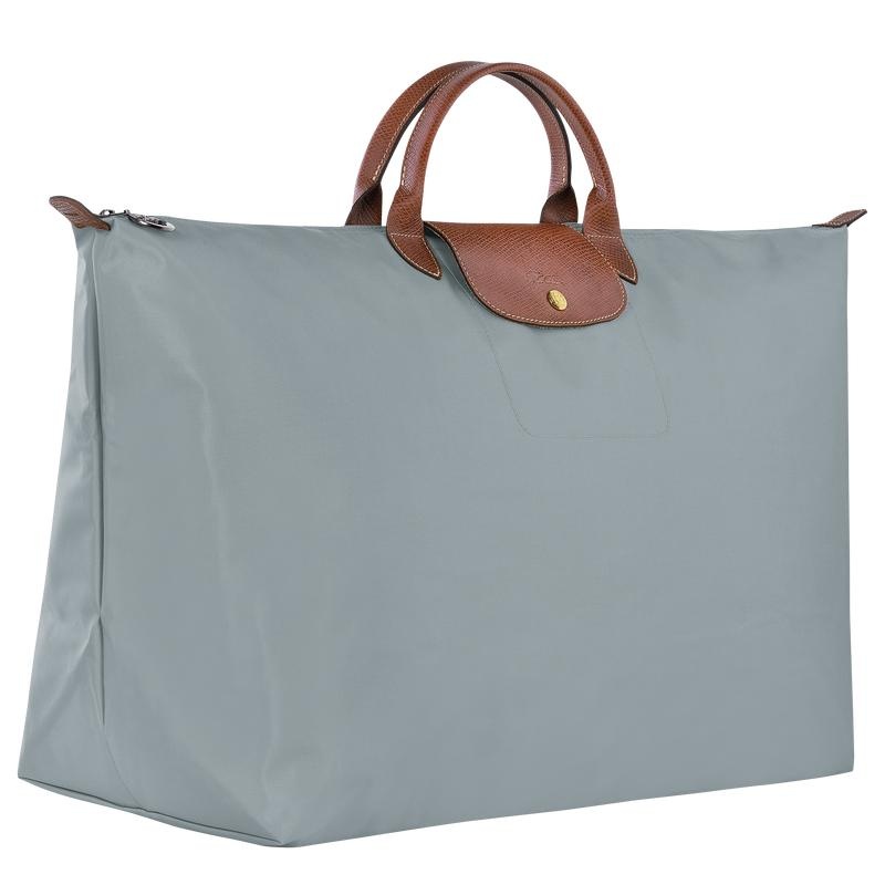 Men's Longchamp Le Pliage Original M Travel Bags Steel Grey | GDRAO-6590
