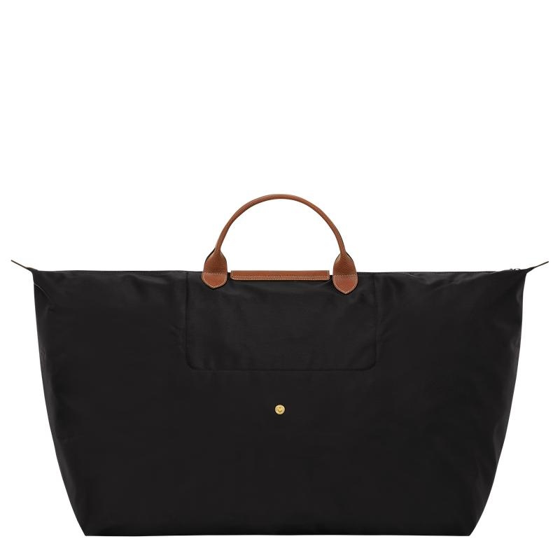 Men's Longchamp Le Pliage Original M Travel Bags Black | FXAEL-9081