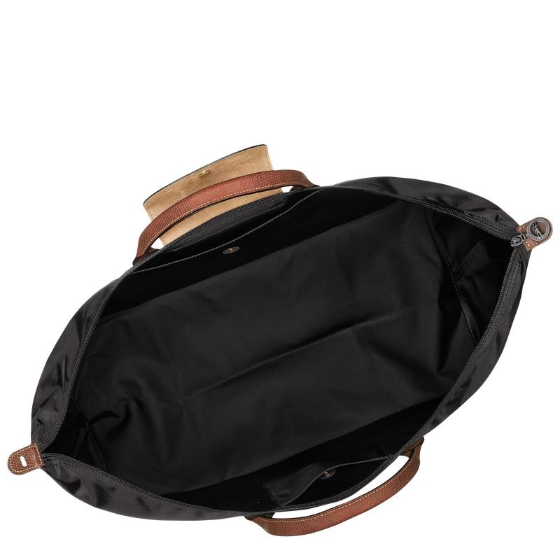 Men's Longchamp Le Pliage Original M Travel Bags Black | FXAEL-9081