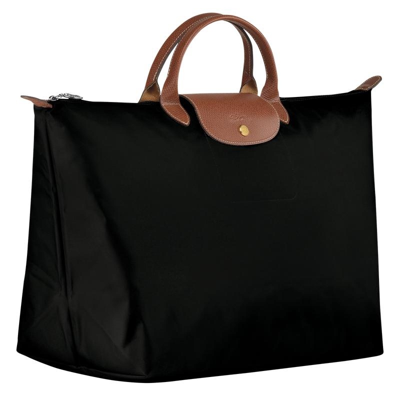Men's Longchamp Le Pliage Original S Travel Bags Black | YRFAG-1293